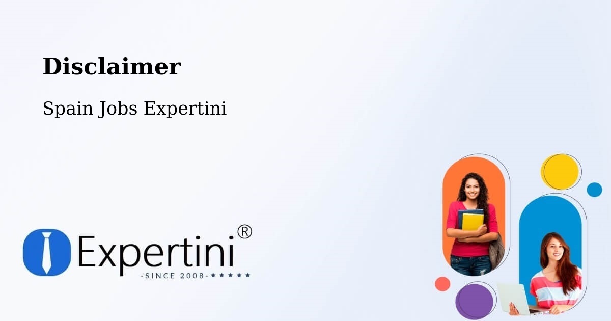 Disclaimer – Ibiza - Spain Jobs Expertini